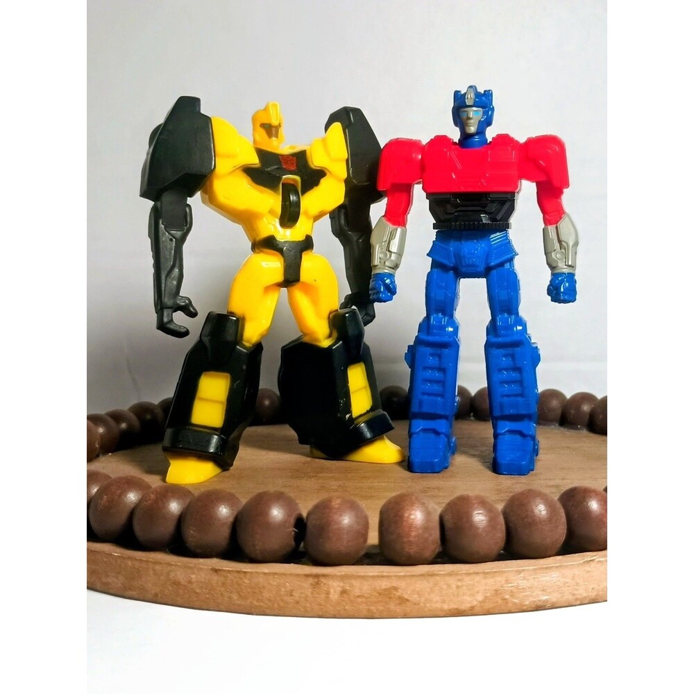 Lot of 2 Transformers Action Figures (McDonald’s Happy Meal) Optimus Prime